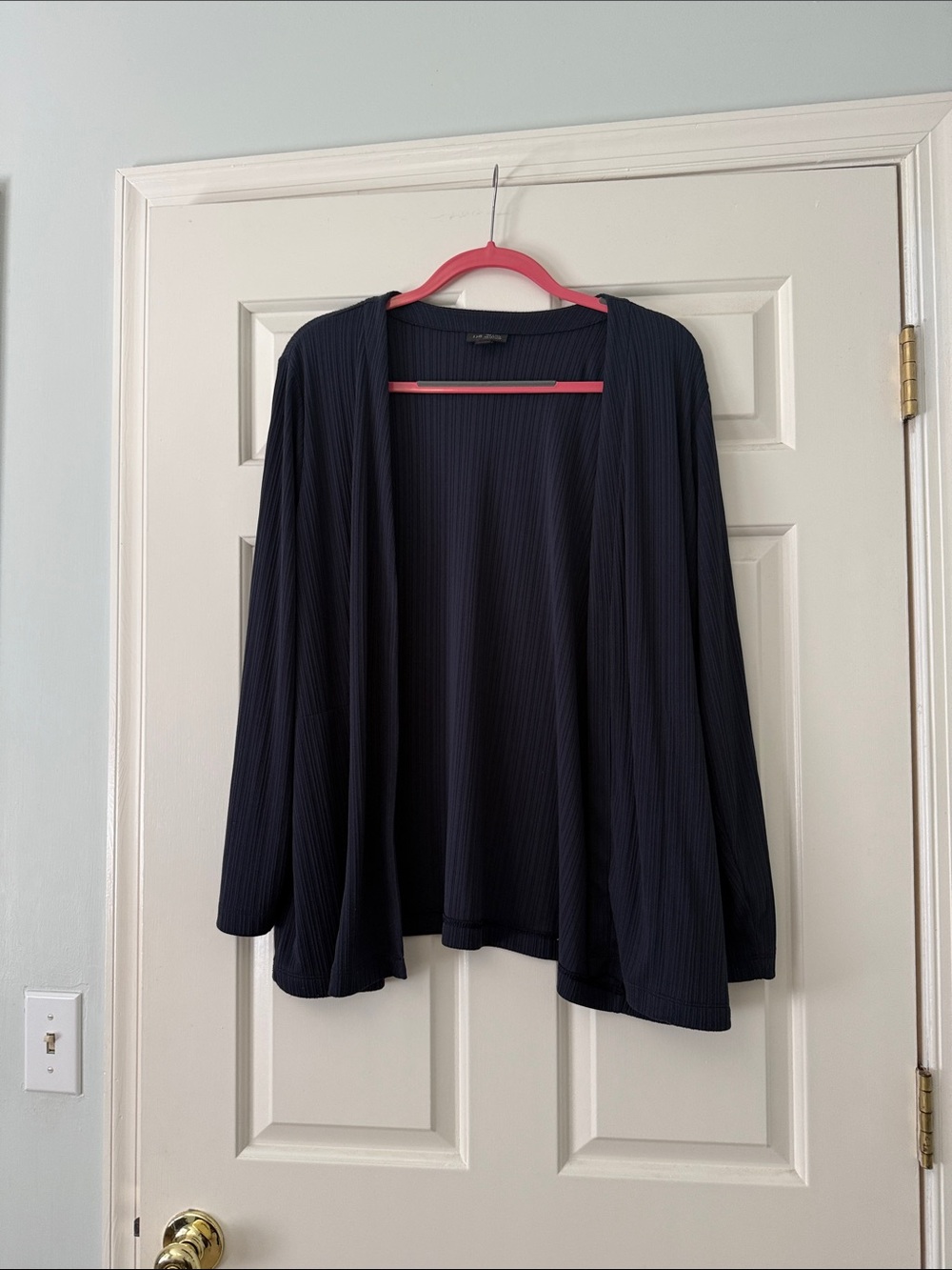 J. Jill Navy Open-Front Women's Cardigan
